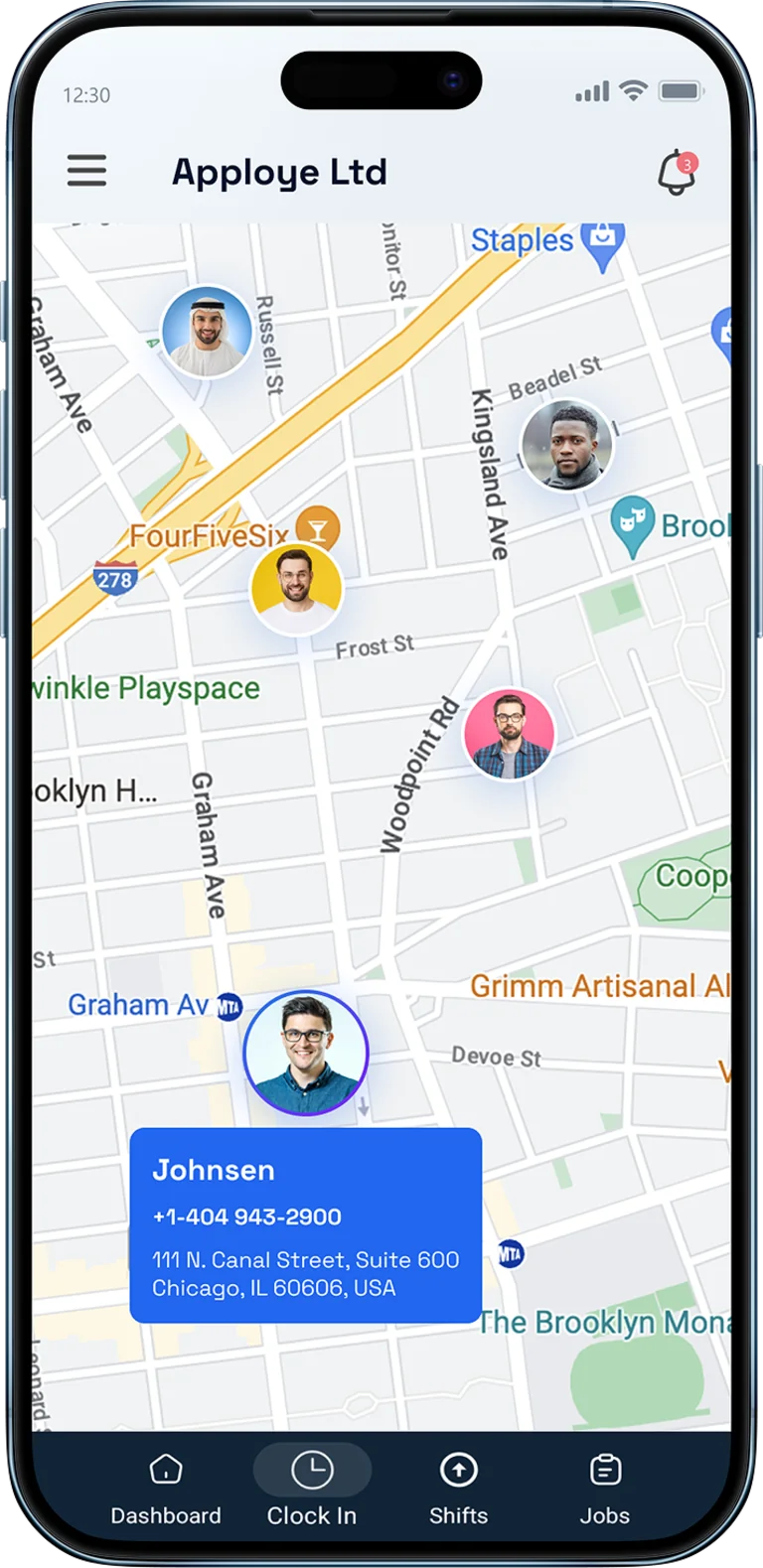 Live Location Tracking
